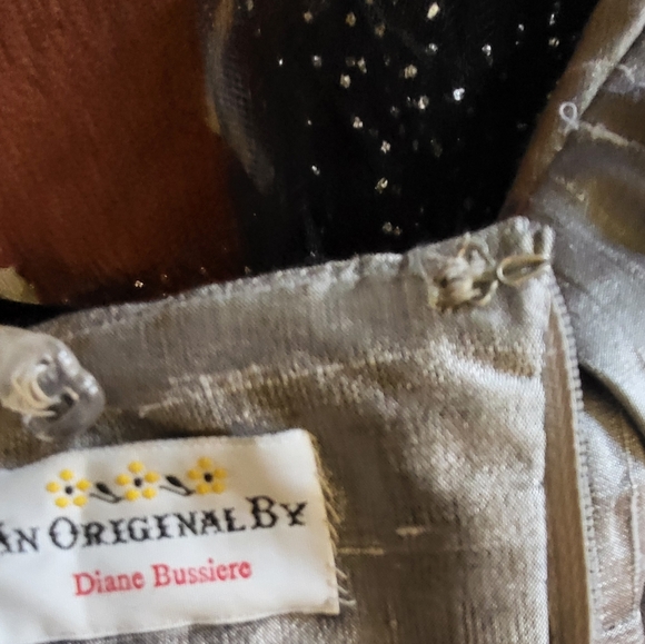 🎃GirlsZombie undead prom Black & Grey satin ragged strapless  Halloween Costume - Picture 12 of 12